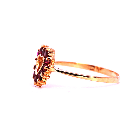 Anillo Oro 18K Peso:2.41 Gr. / Talla : 19.00 3