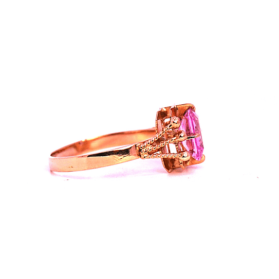 Anillo Oro 18K Peso:2.65 Gr. / Talla : 18.00 4