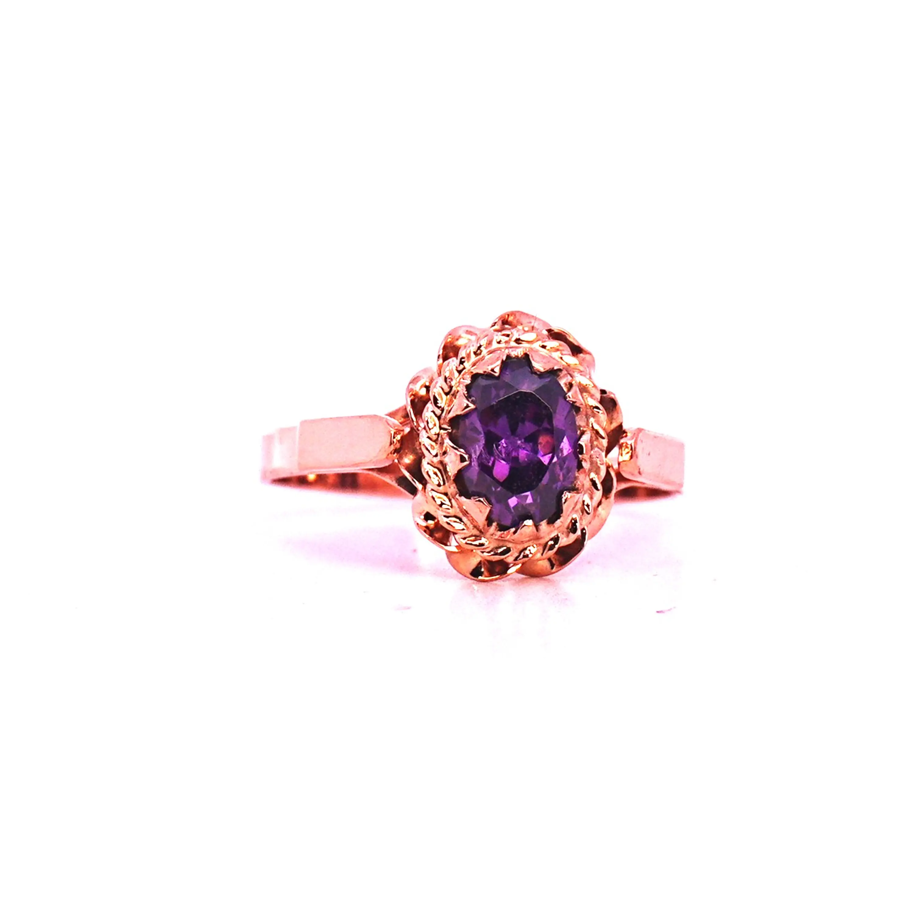 Anillo Oro 14K Peso:2.39 Gr. / Talla : 15.00 1