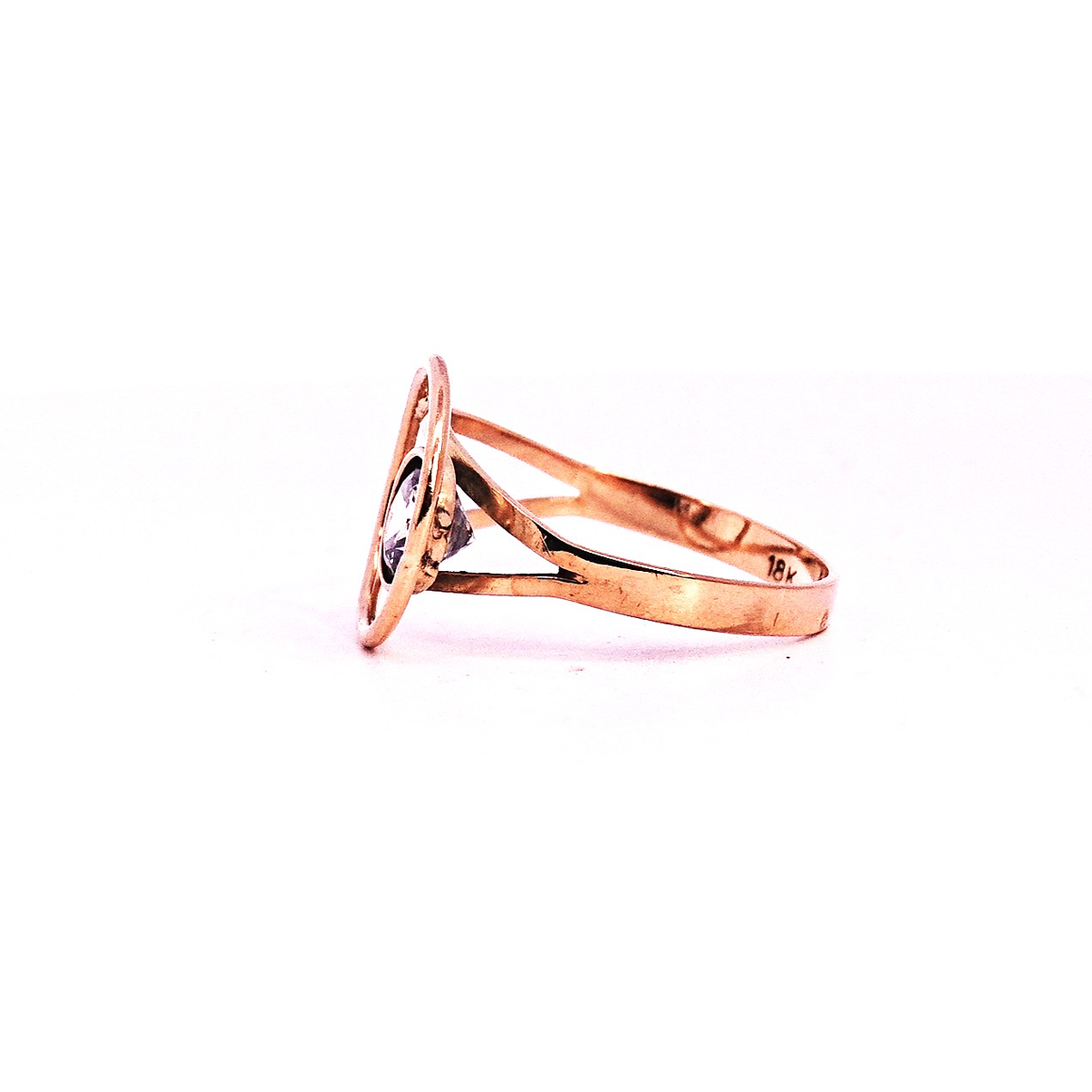 Anillo Oro 18K Peso:2.38 Gr. / Talla : 20.00 3