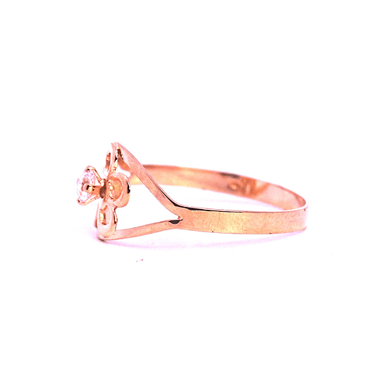 	Anillo Oro 18K Peso:1.30 Gr. / Talla : 24.00 4
