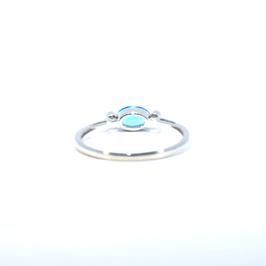 Anillo Oro 18K Peso:1.40 Gr. / Talla : 14.00 / 4 Puntos 3