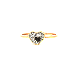 Anillo Oro 18K Peso:1.16 Gr. / Talla : 12.00 / 11 Puntos