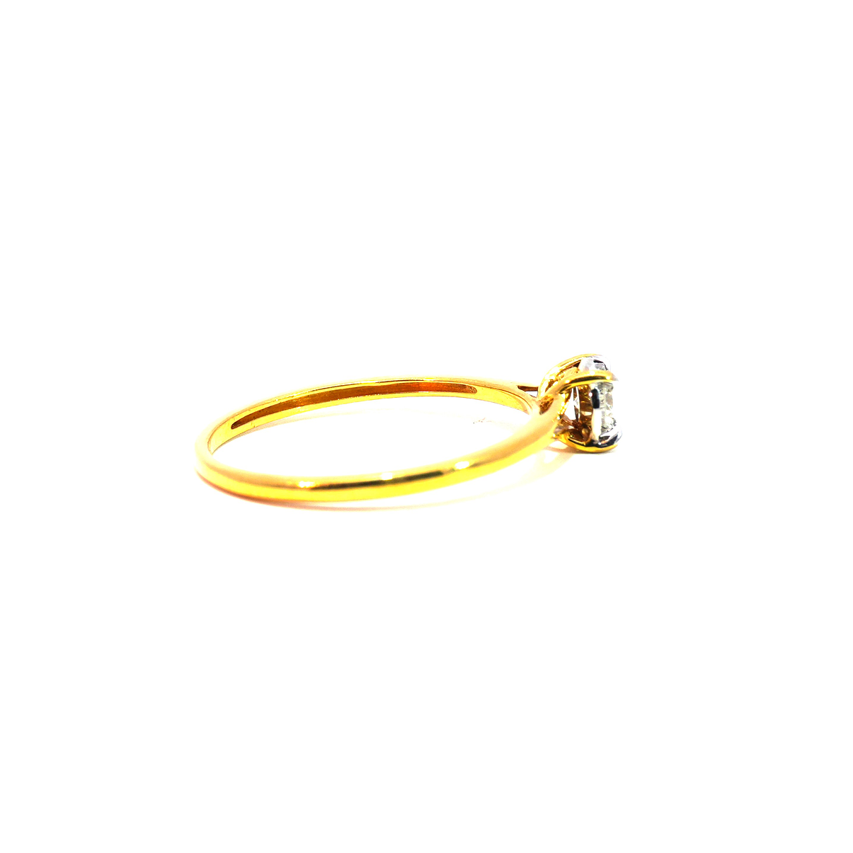 Anillo Oro 18K Peso:1.53 Gr. / Talla : 15.00 / 16 Puntos 4