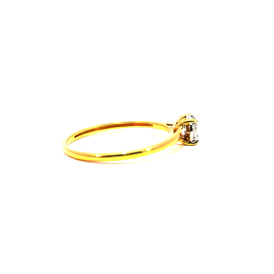 Anillo Oro 18K Peso:1.53 Gr. / Talla : 15.00 / 16 Puntos 4