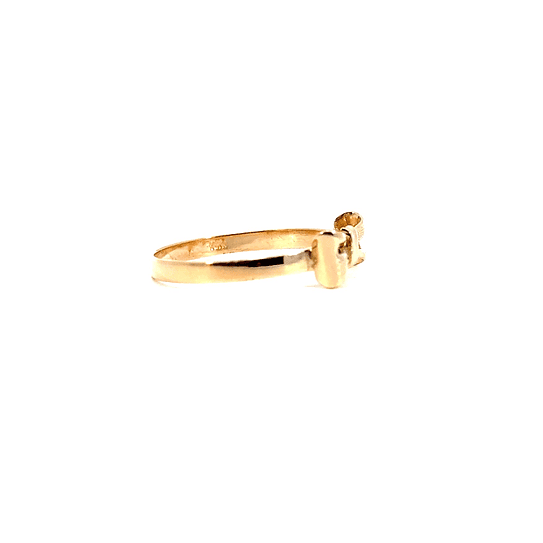 Anillo Oro 18K Peso:1.77 Gr. / Talla : 19.00 3