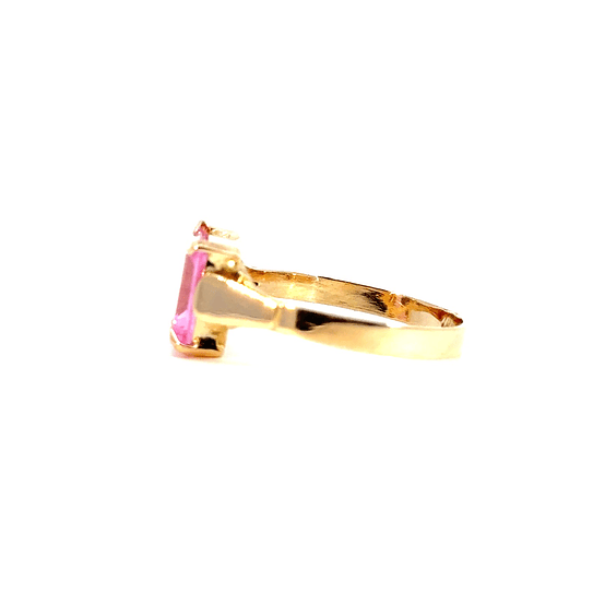 Anillo Oro 18K Peso:2.47 Gr. / Talla : 18.00 3