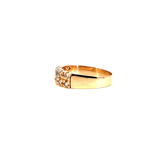 Anillo Oro 18K Peso:3.92 Gr. / Talla : 16.00 2