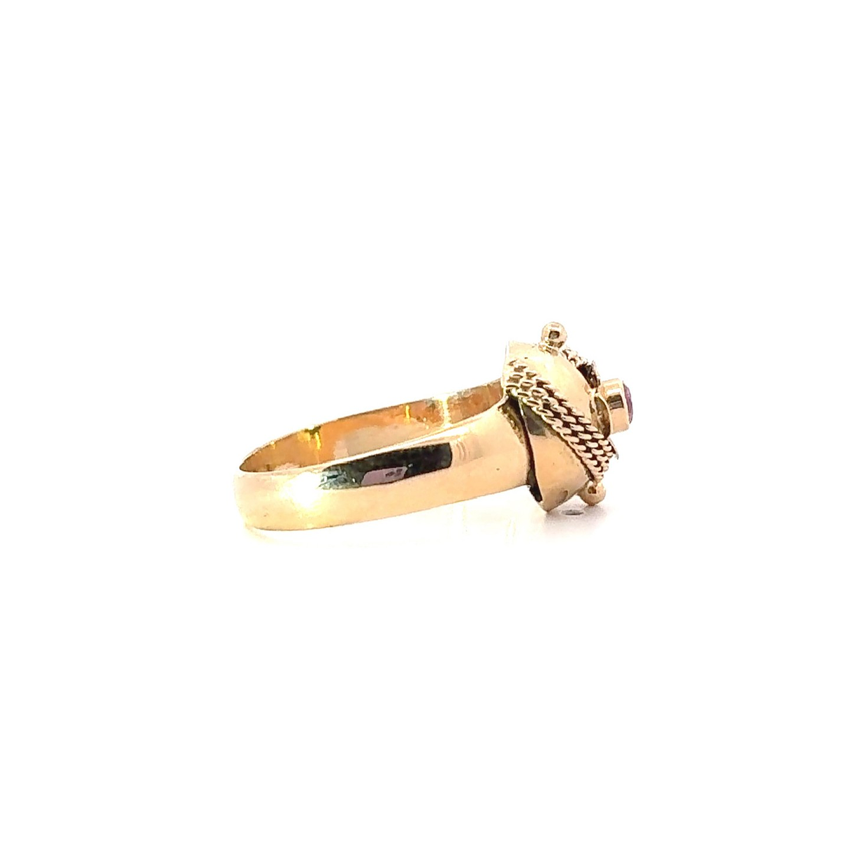 Anillo Oro 18K Peso:3.63 Gr. / Talla : 19.00 3