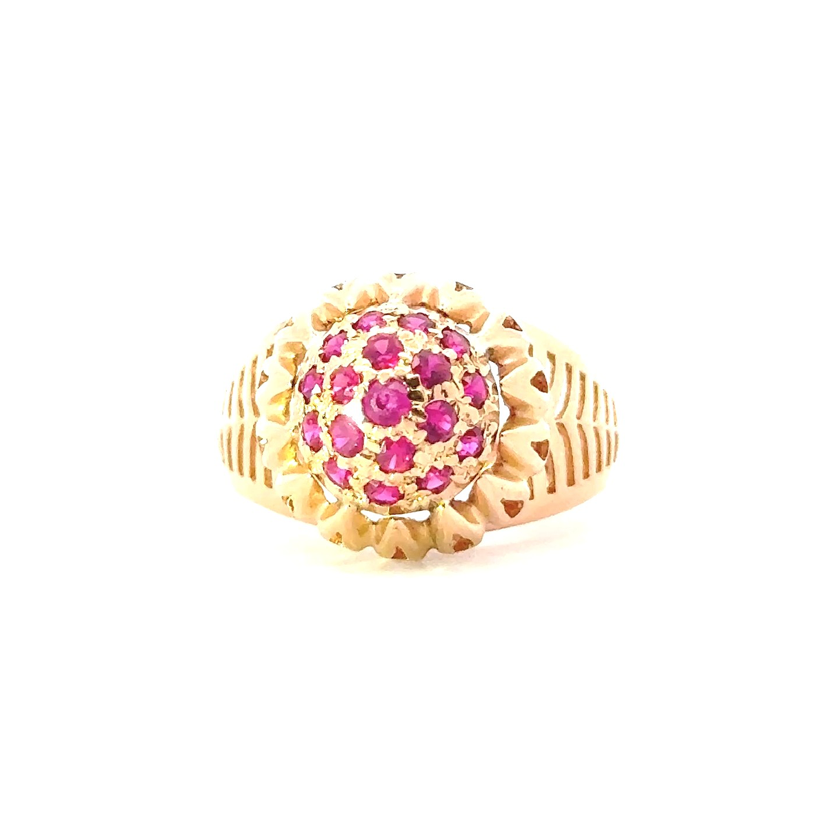 Anillo Oro 18K Peso:5.59 Gr. / Talla : 14.00 1
