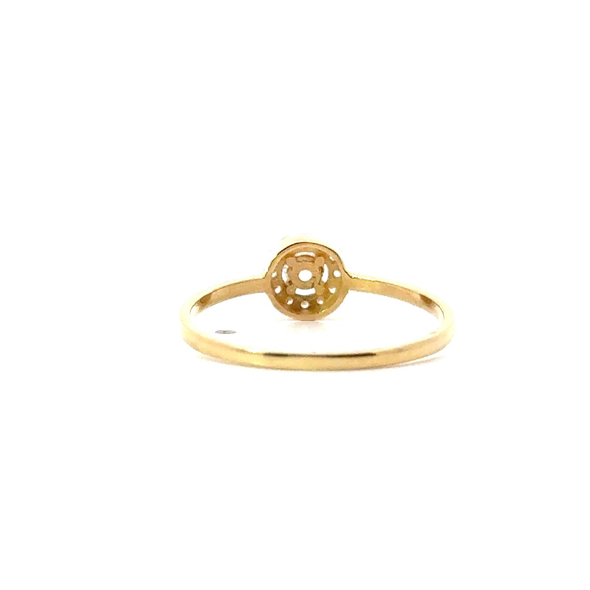 Anillo Oro 18K Peso:1.33 Gr. / Talla : 15.00 3