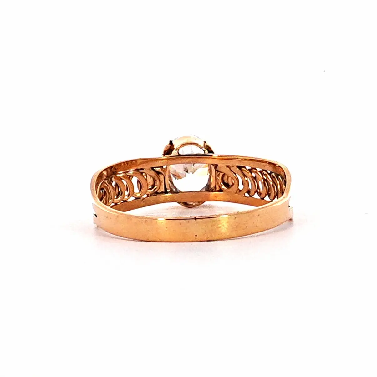 Anillo Oro 18K Peso:2.00 Gr. / Talla : 17.00 3