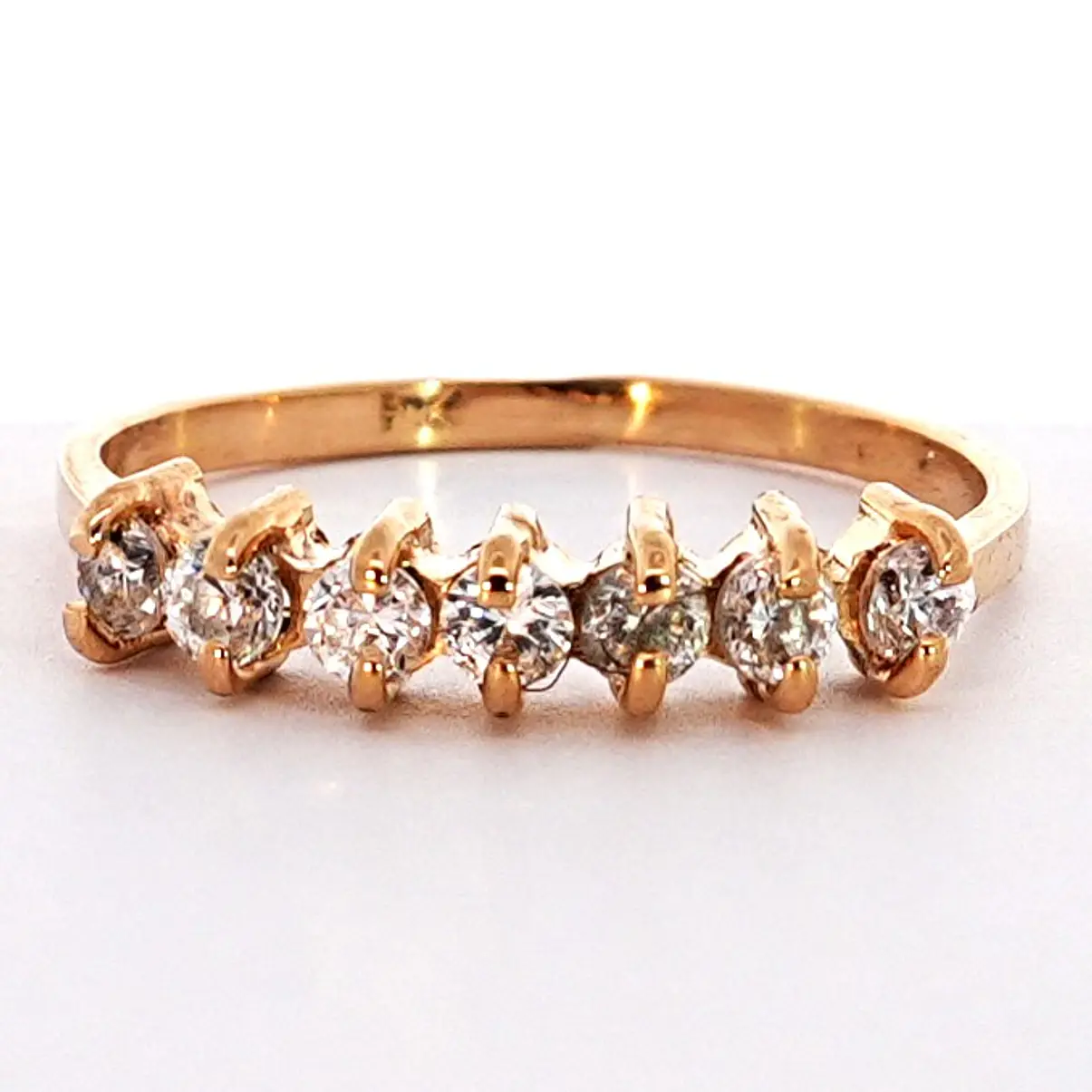 Anillo Oro 18K Peso:2.13 Gr. / Talla : 14.00 1