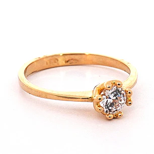 Anillo Oro 18K Peso:2.90 Gr. / Talla : 19.00