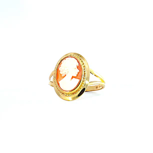 Anillo Oro 18K Peso:2.40 Gr. / Talla : 21.00