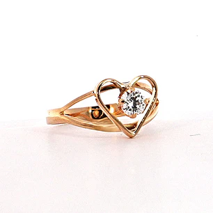 Anillo Oro 18K Peso:1.75 Gr. / Talla : 13.00
