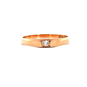 Anillo Oro 18K Peso:1.30 Gr. / Talla : 15.00