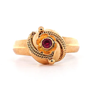 Anillo Oro 18K Peso:3.53 Gr. / Talla : 17.00
