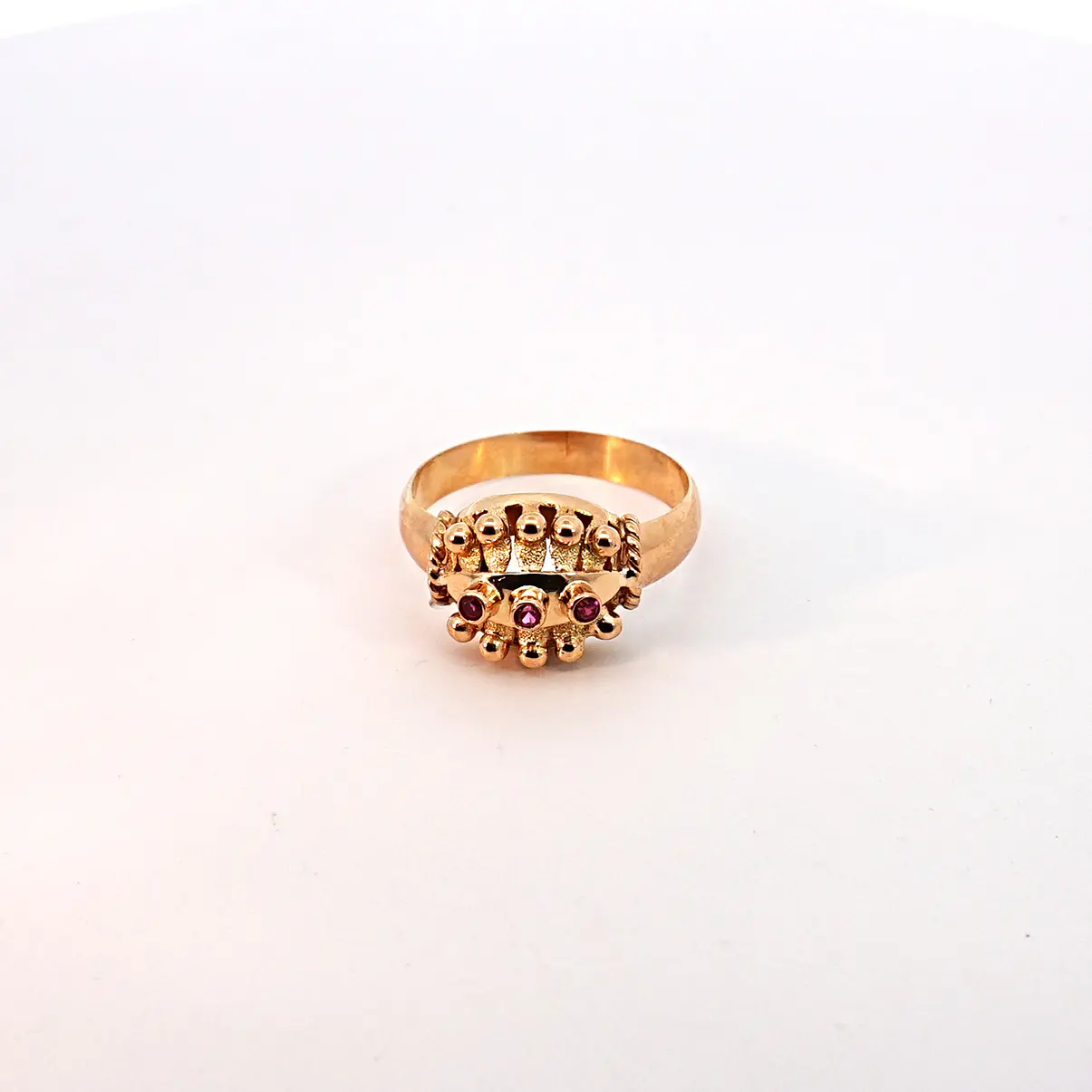 Anillo Oro 18K Peso:3.35 Gr. / Talla : 19.00 1