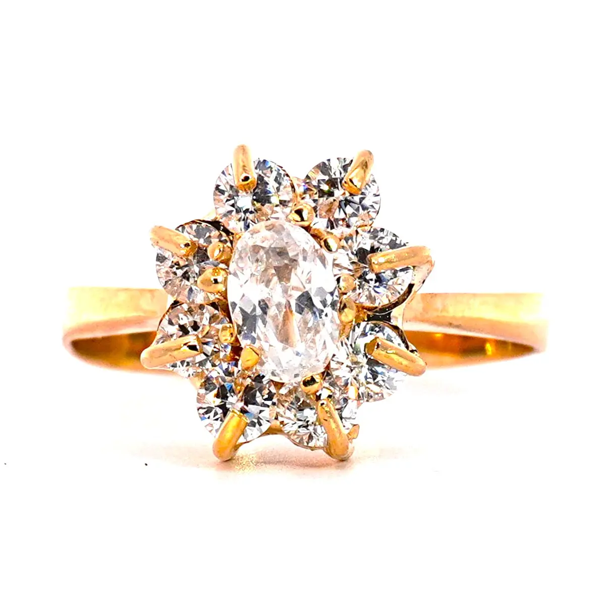 Anillo Oro 18K Peso:3.90 Gr. / Talla : 17.00 1