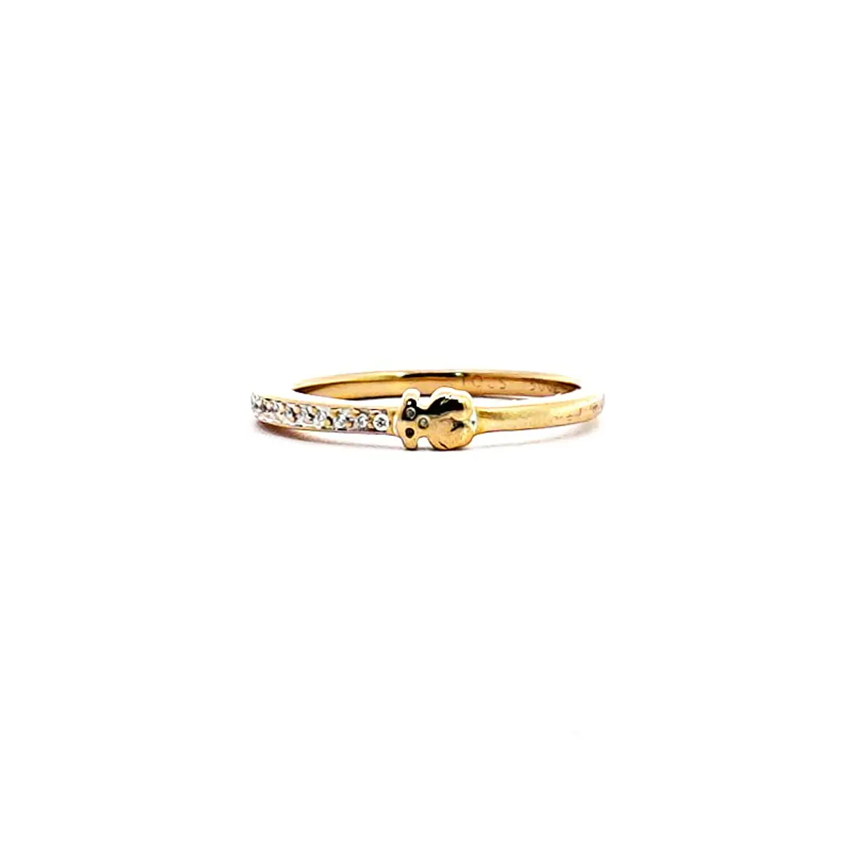 Anillo Oro 18K Peso:2.25 Gr. / Talla : 10.00 1