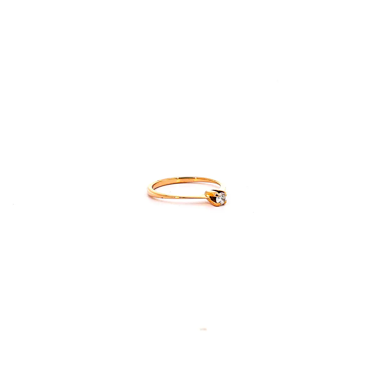 Anillo Oro 18K Peso:1.72 Gr. / Talla : 14.00 3
