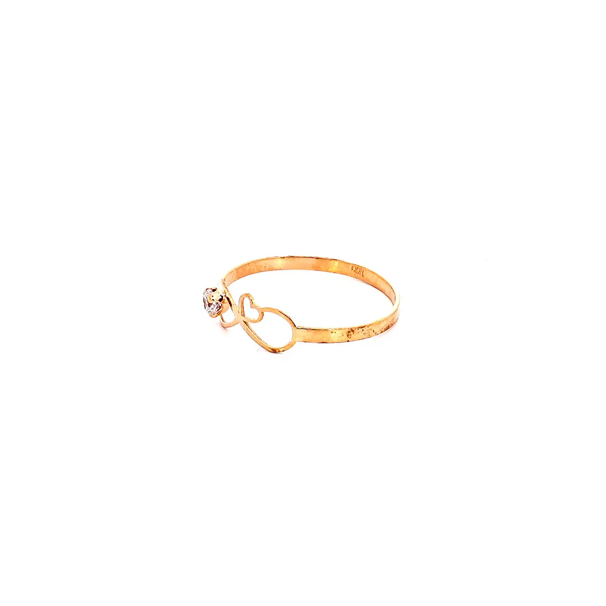 Anillo Oro 18K Peso:0.80 Gr. / Talla : 20.00 3