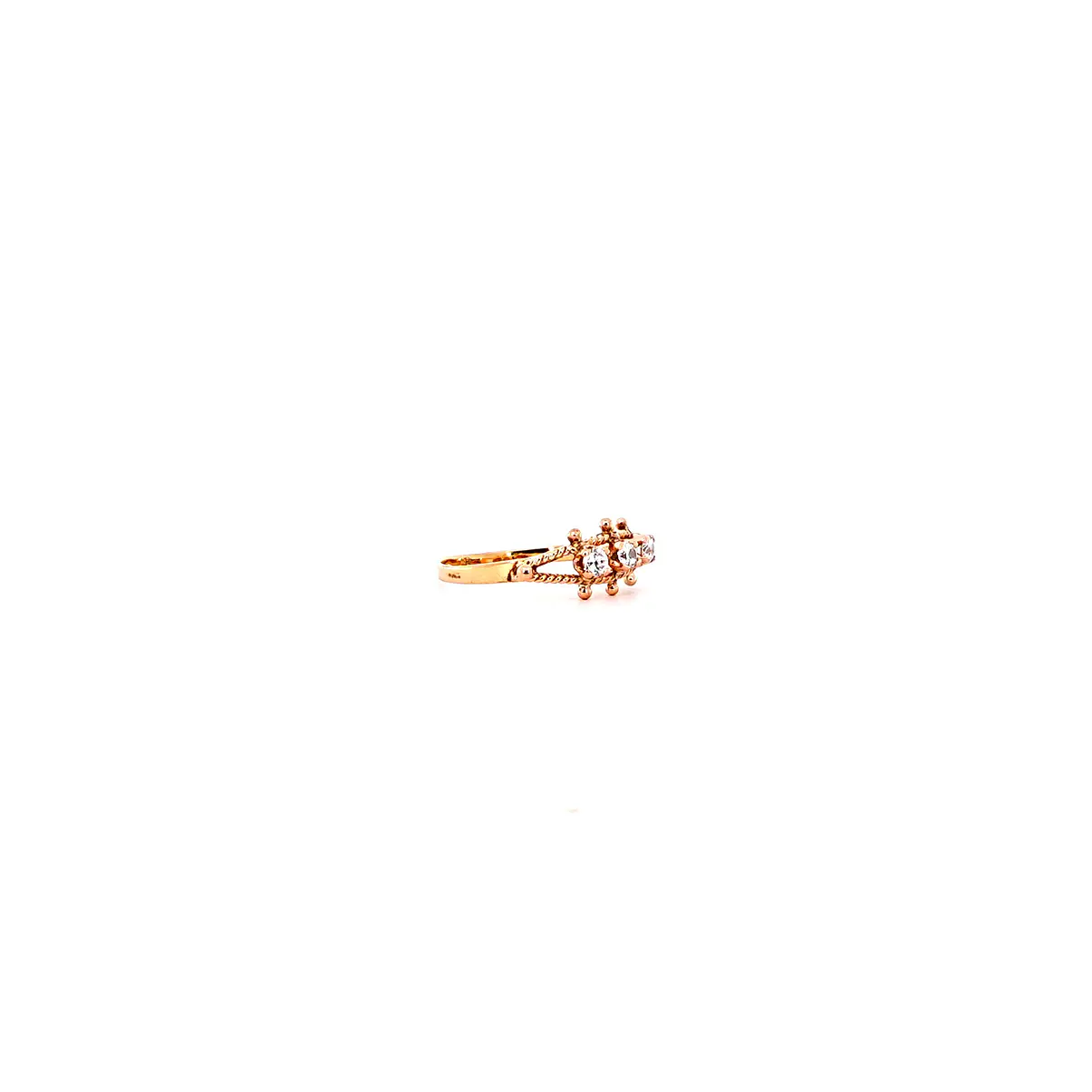 Anillo Oro 18K Peso:1.74 Gr. / Talla : 14.00 3