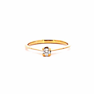 Anillo Oro 18K Peso:1.72 Gr. / Talla : 14.00