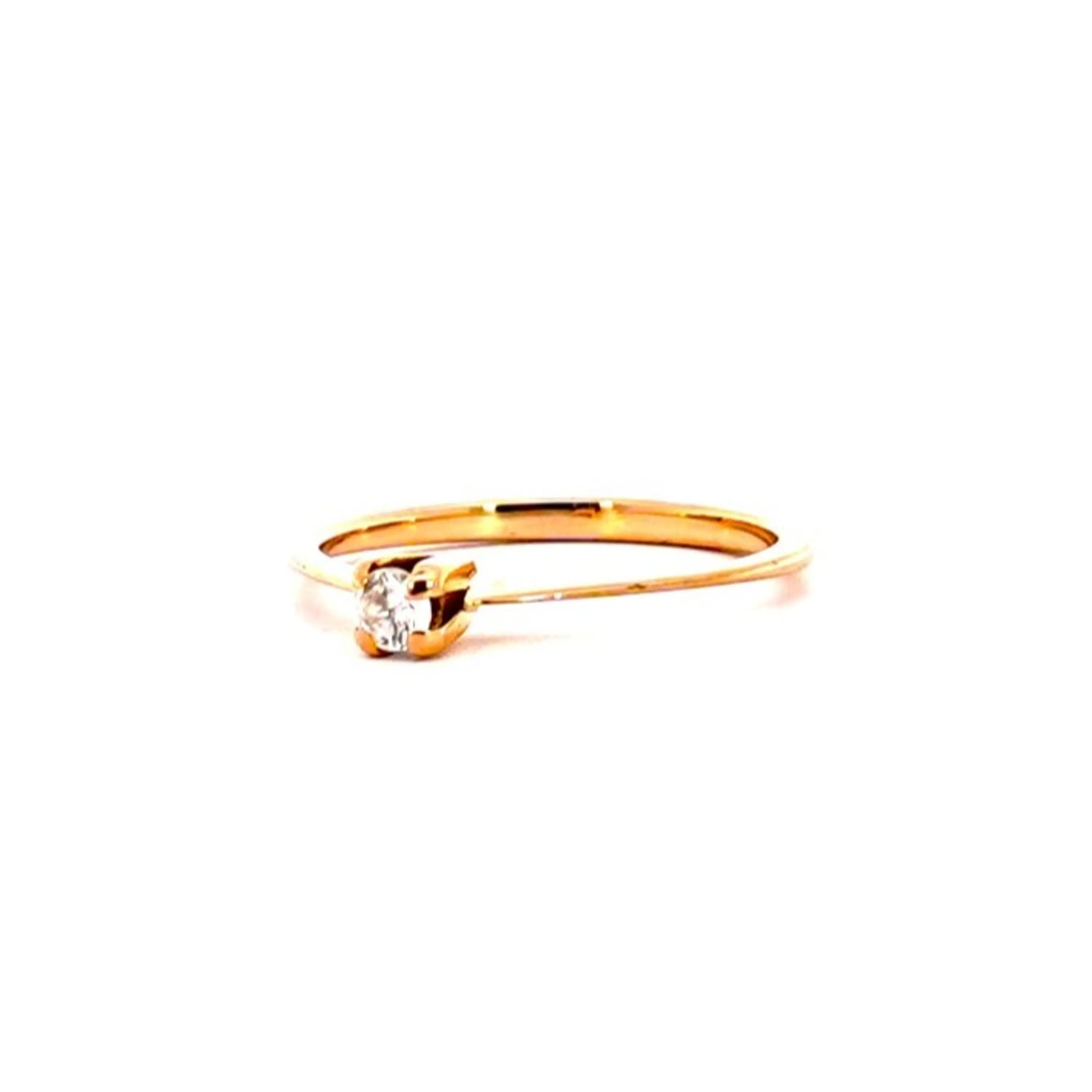 Anillo Oro 18K Peso:1.72 Gr. / Talla : 14.00 2