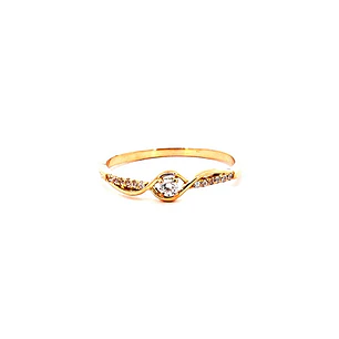 Anillo Oro 18K Peso:1.68 Gr. / Talla : 18.00