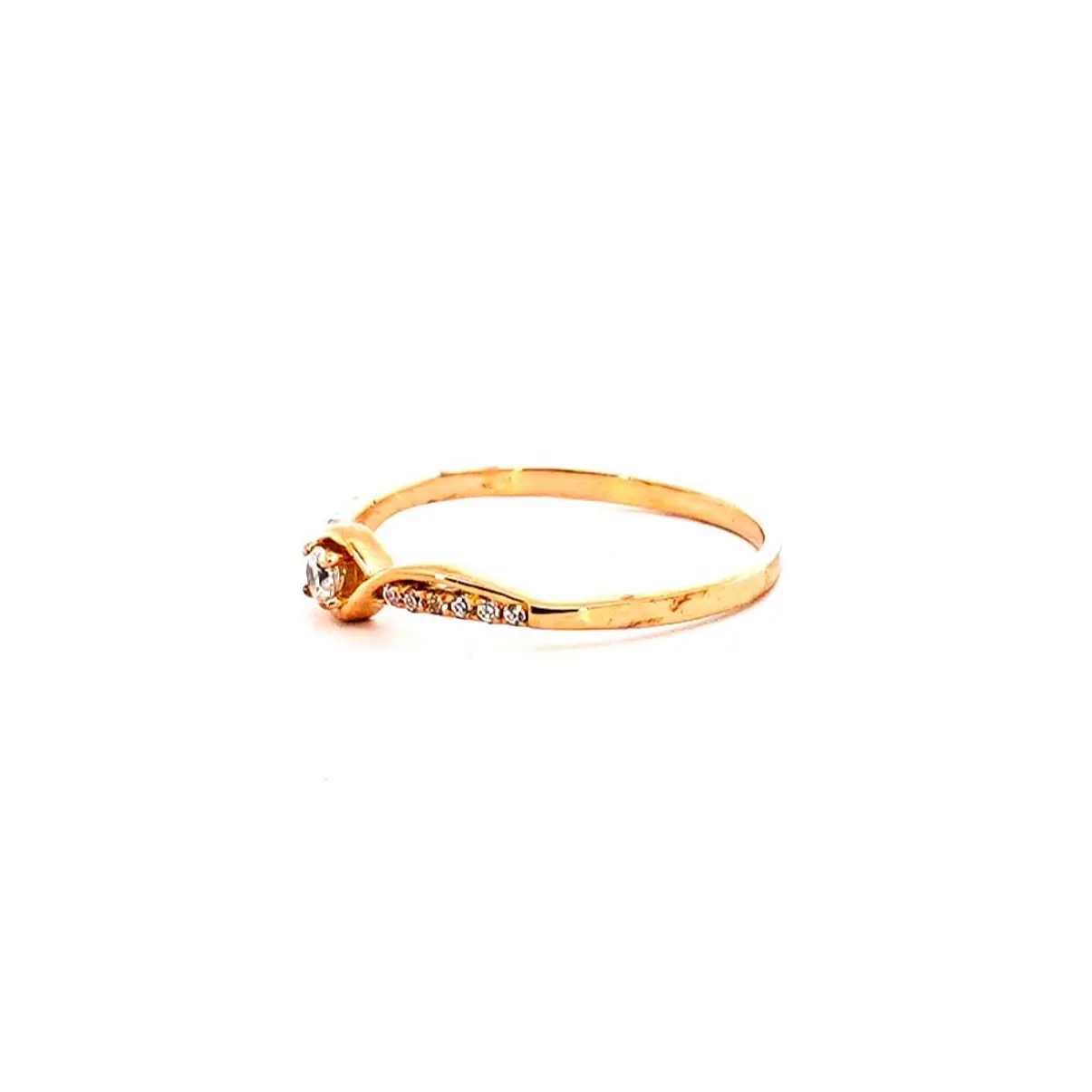 Anillo Oro 18K Peso:1.68 Gr. / Talla : 18.00 2