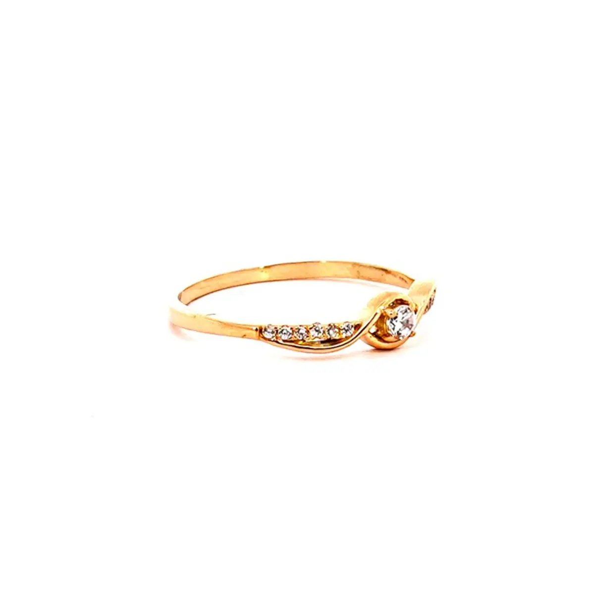 Anillo Oro 18K Peso:1.68 Gr. / Talla : 18.00 3