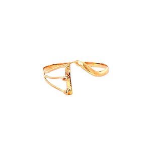 Anillo Oro 18K Peso:0.94 Gr. / Talla : 25.00