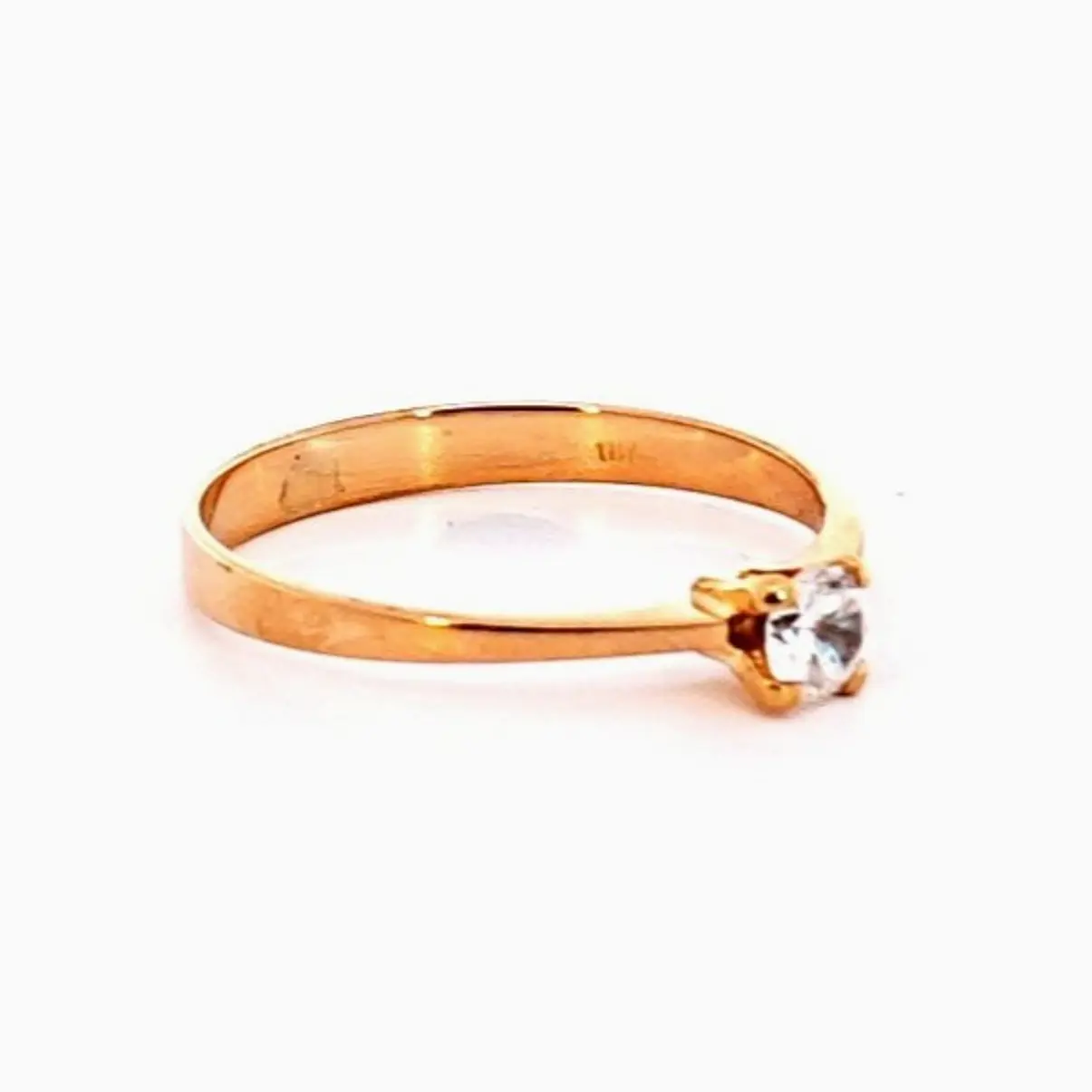 Anillo Oro 18K Peso:1.35 Gr. / Talla : 13.00 3