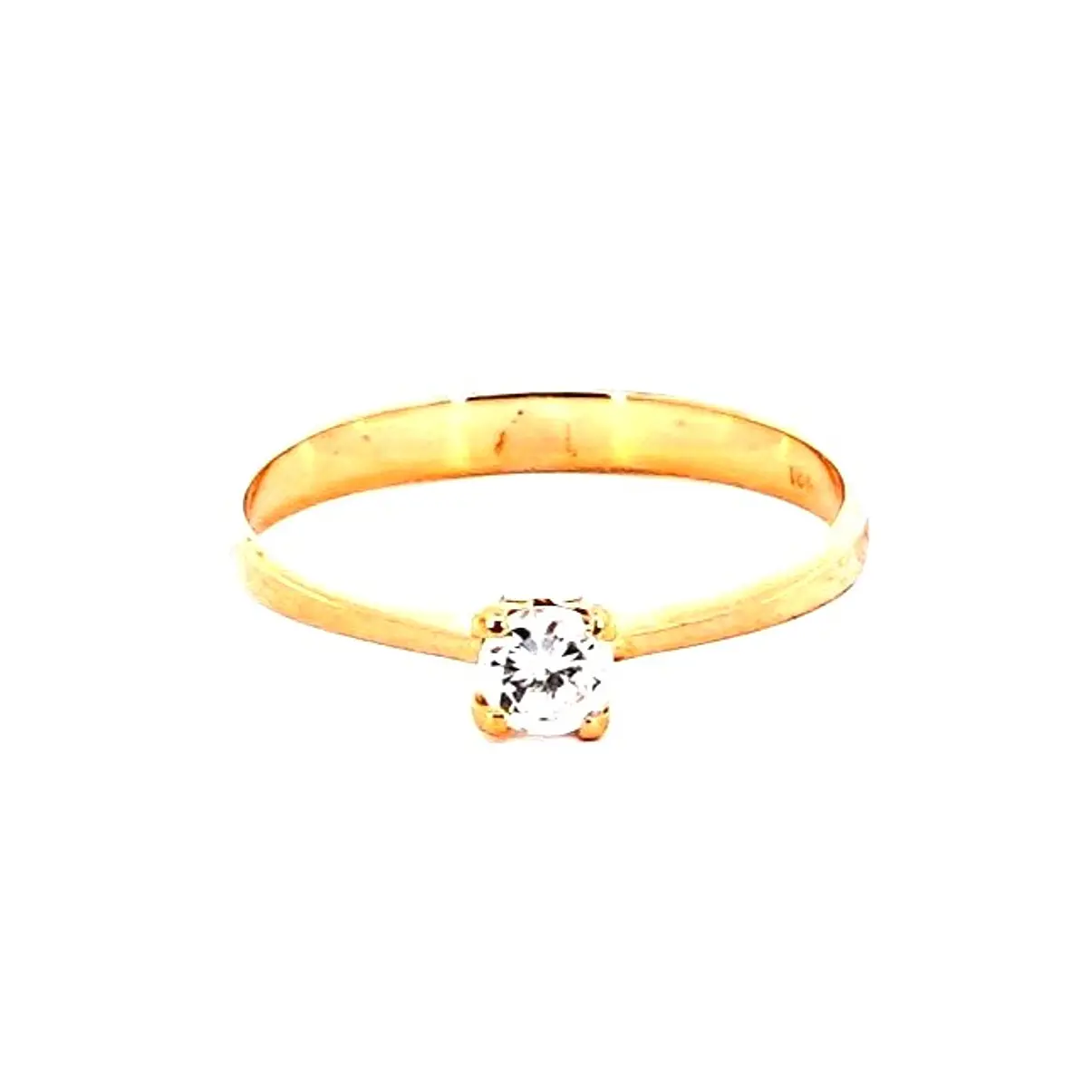 Anillo Oro 18K Peso:1.35 Gr. / Talla : 13.00 1