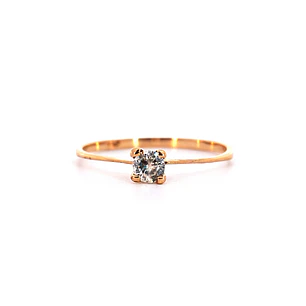Anillo Oro 18K Peso:1.10 Gr. / Talla : 18.00