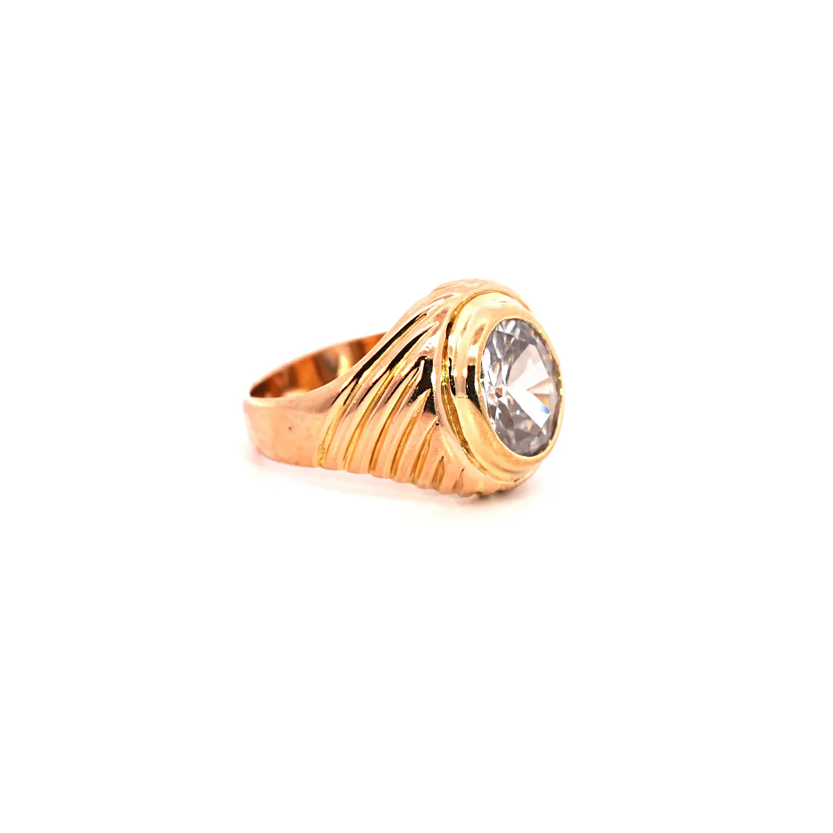 Anillo Oro 18K Peso:13.53 Gr. / Talla : 22.00 2