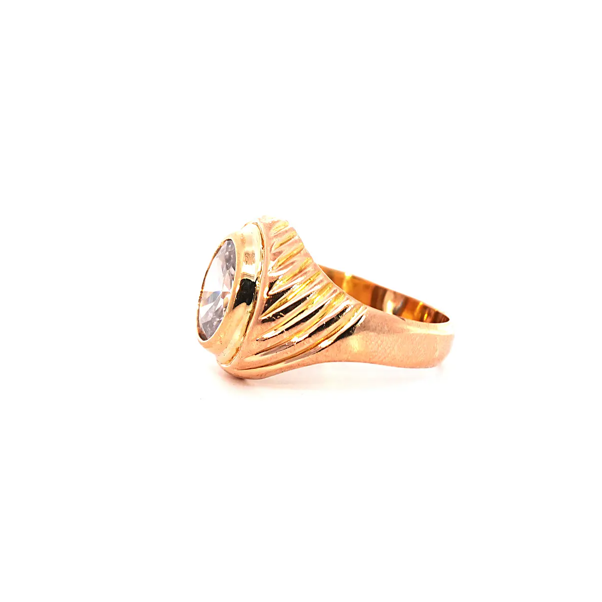 Anillo Oro 18K Peso:13.53 Gr. / Talla : 22.00 3