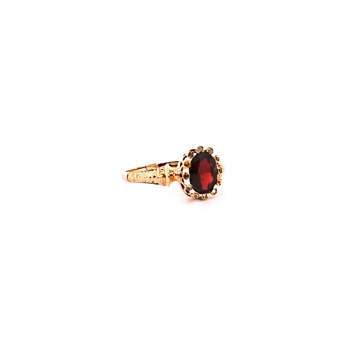 Anillo Oro 14K Peso:2.11 Gr. / Talla : 15.00 3