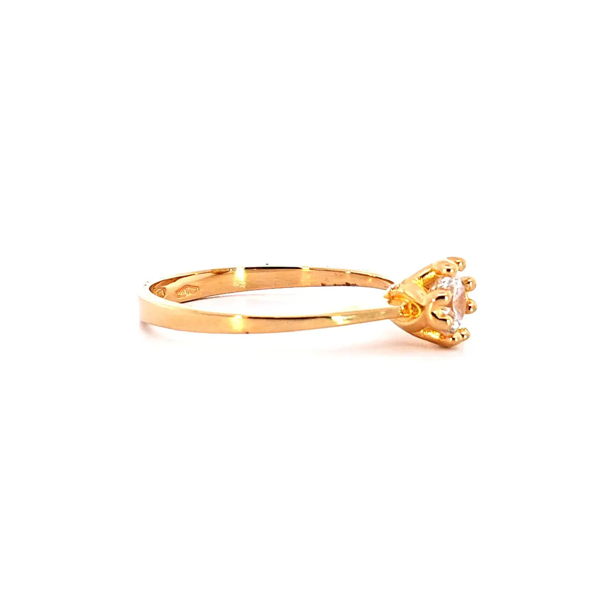 Anillo Oro 18K Peso:2.90 Gr. / Talla : 19.00 3