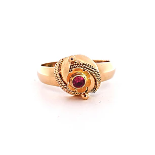 Anillo Oro 18K Peso:3.53 Gr. / Talla : 17.00