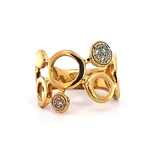 Anillo Oro 18K Peso:4.89 Gr. / Talla : 12.00