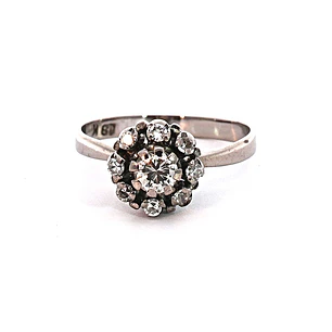Anillo Oro 18K Peso:3.10 Gr. / Talla : 15.00