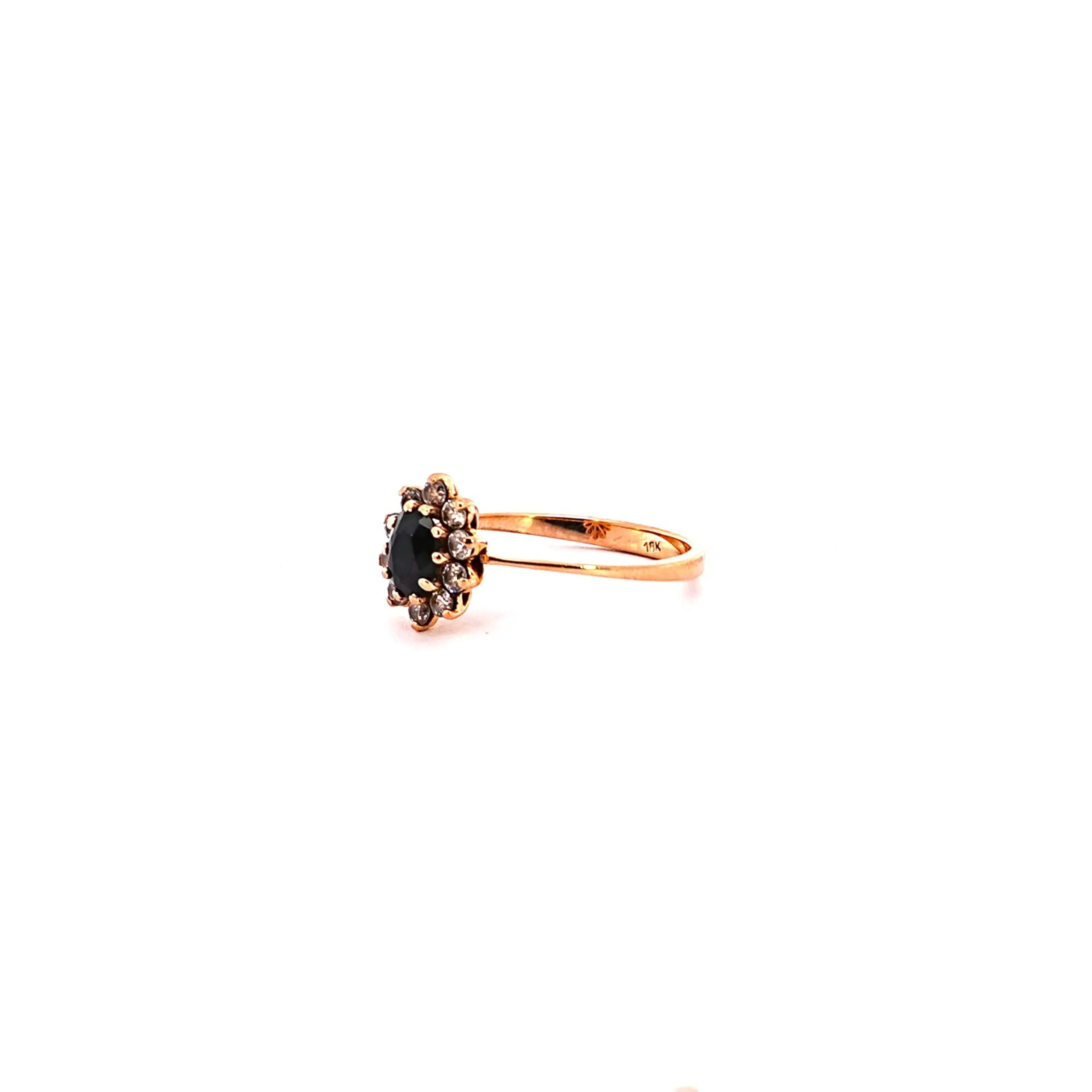 Anillo Oro 18K Peso:2.55 Gr. / Talla : 17.00 2