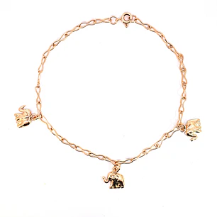 Pulsera o brazalete Oro 18K Peso:3.70 Gr.