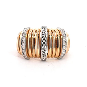 Anillo Oro 18K Peso:7.12 Gr. / Talla : 14.00