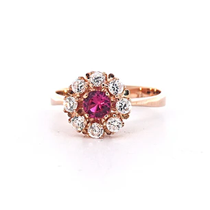 Anillo Oro 18K Peso:2.79 Gr. / Talla : 10.00