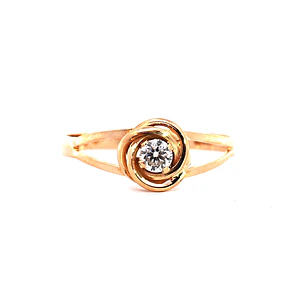 Anillo Oro 18K Peso:1.64 Gr. / Talla : 17