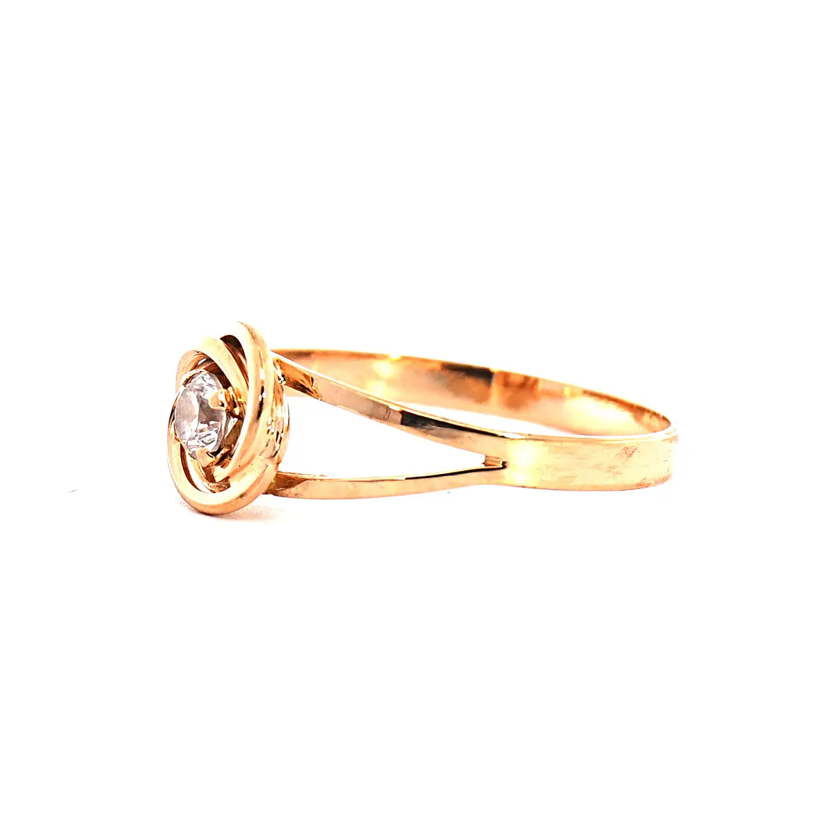 Anillo Oro 18K Peso:1.64 Gr. / Talla : 17 2